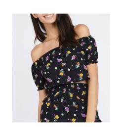 Banana Moon Top En Coton Binky Rosyfield Noir