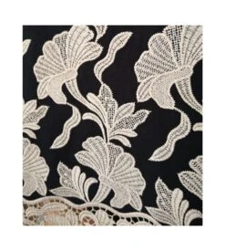 Oscalito Top Noir en Coton et Broderie Macramé – Débardeur Chic sans Manches -Lingerie Sipp top en coton et broderie macrame 020 noir 3