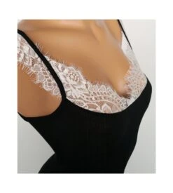 Oscalito Top en Coton Mako et Dentelle de Chantilly – Débardeur Noir en Fil d'Écosse 13 Oscalito Top en Coton Mako et Dentelle de Chantilly – Débardeur Noir en Fil d'Écosse -Lingerie Sipp top en coton mako et chantilly 020 noir 4
