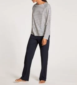 Calida Top Manches Longues Pour Femme 910 Star White 9 Calida Top Manches Longues Pour Femme 910 Star White -Lingerie Sipp top manches longues pour femme 910 star white 3