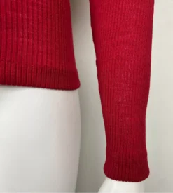 Pull Laine & Soie Avec Dentelle Rouge -Lingerie Sipp top v dentelle ml 550 rouge 1