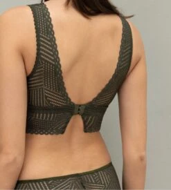 Brassière Tressage Graphic Eclat Aventure -Lingerie Sipp tressage graphic brassiere seduction 4116 ea eclat aventure vert 6