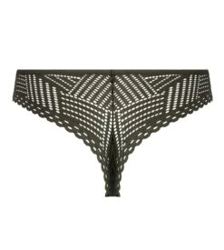 Tanga Tressage Graphic Eclat Aventure -Lingerie Sipp tressage graphic tanga string 4116 ea eclat aventure vert 4