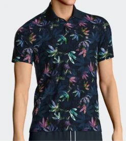 T-shirt Manches Courtes Tropicano Marine Bleu -Lingerie Sipp tropicano polo mc nb039 marine bleu 3