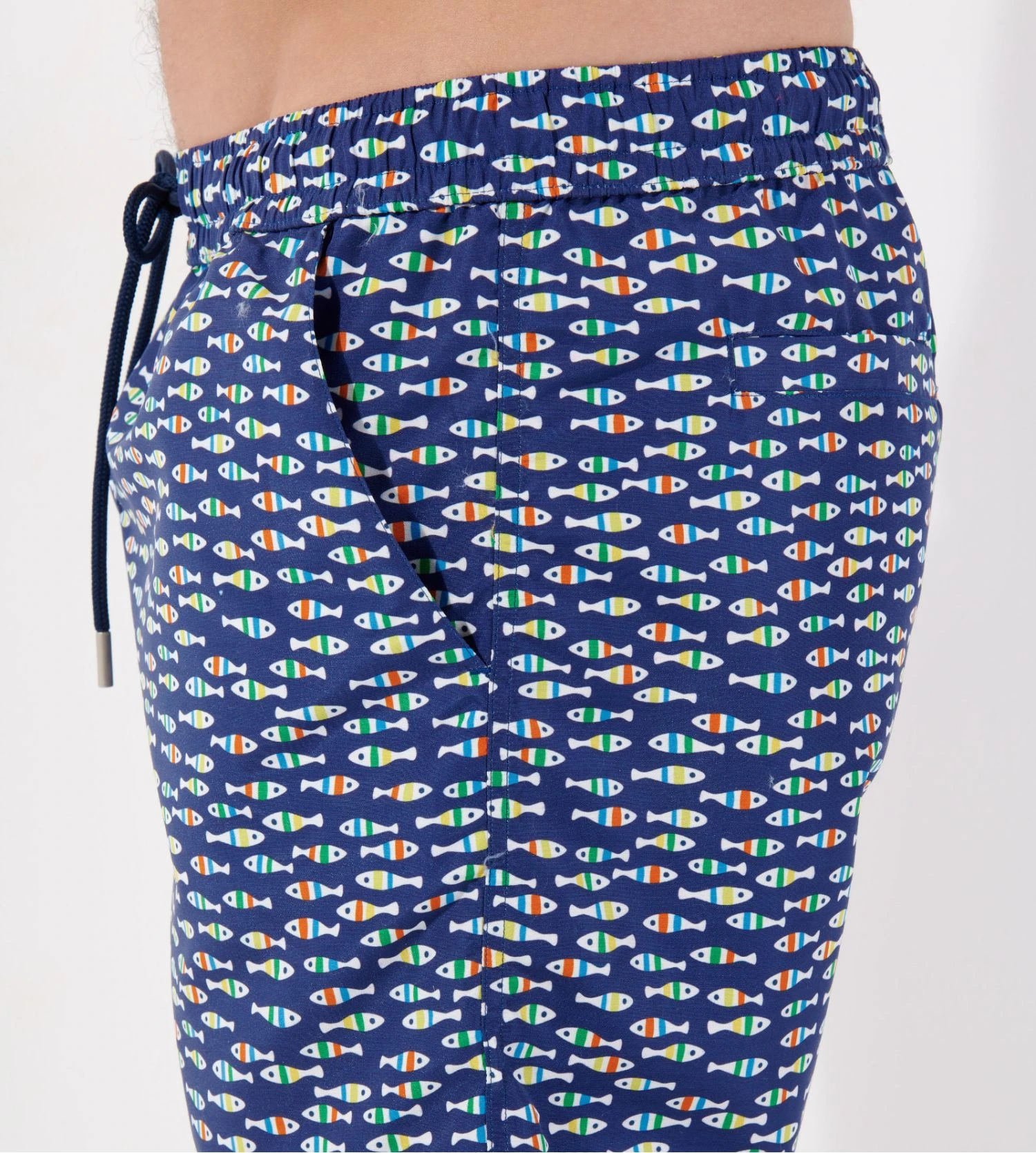 Hom Short De Plage Trouville Navy Print 5 Hom Short De Plage Trouville Navy Print – Image 3