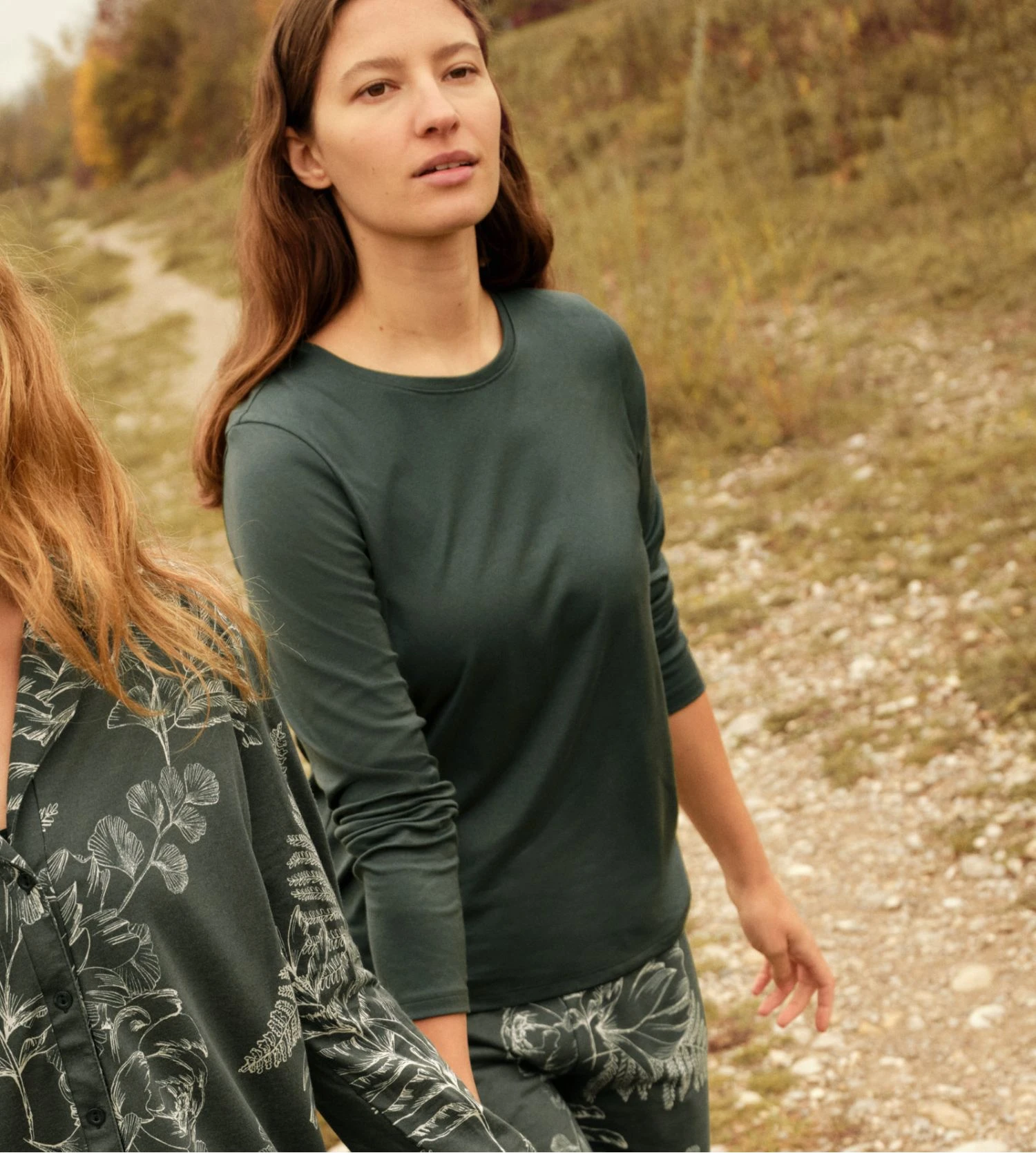 Calida T-shirt à Manches Longues Vert En Coton Favourites Botanic Deep Emerald Green 8 Calida T-shirt à Manches Longues Vert En Coton Favourites Botanic Deep Emerald Green – Image 6