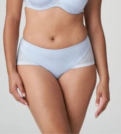 Slip Taille Haute Lumino Pale Blue