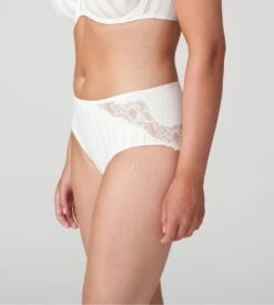 Slip Taille Haute Maldives Naturel Blanc -Lingerie Sipp twist maldives tai naturel blanc 2