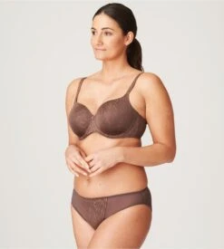 Slip Brésilien Penn Station Praline Coeur -Lingerie Sipp twist penn station slip bresilien praline coeur prima donna twist 2