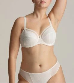 PrimaDonna Twist Yelapa Blanc – Soutien-Gorge Emboîtant à Armatures Motif Carreaux