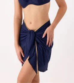 Paréo Court VENEZIA Marine -Lingerie Sipp venezia pareo court 18 marine 3