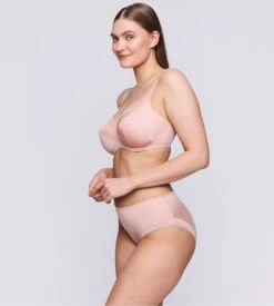 Culotte Haute Rose Vennera Dusty Pink 13 Culotte Haute Rose Vennera Dusty Pink -Lingerie Sipp vennera slip taille haute rose 5