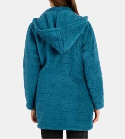 Massana Veste Polaire Femme Couleur D'huile – Robe de Chambre Boutonnée à Capuche Amovible 9 Massana Veste Polaire Femme Couleur D'huile – Robe de Chambre Boutonnée à Capuche Amovible -Lingerie Sipp veste bt dufflecoat capuche amov uni tedy 295 couleur d huile bleu 3