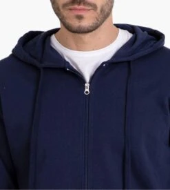 Veste De Jogging à Capuche Homme Bleu -Lingerie Sipp veste capuche h zipee jogging bleu 5