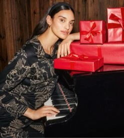 Calida Chemise Manches Longues Favourites Seduction Noir