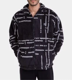 Veste D'intérieur Zippée Pour Homme Gris 13 Veste D'intérieur Zippée Pour Homme Gris -Lingerie Sipp veste h zipe pilou gris 5