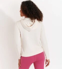 Banana Moon Veste Zippée à Capuche Resco Bayjoy Creme LOY61 -Lingerie Sipp veste zippe capuche creme loy61 3