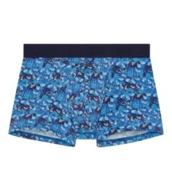 Hom Boxer Imprimé Vibe HO1 Bleu -Lingerie Sipp vibe ho1 boxer h bleu 1