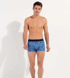 Hom Boxer Imprimé Vibe HO1 Bleu -Lingerie Sipp vibe ho1 boxer h bleu 4