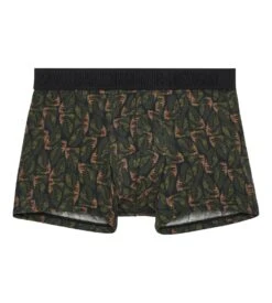 Boxer Homme HOM Vizzanova Imprimé Minimaliste Vert Kaki - Coton & Modal Premium -Lingerie Sipp vizzanova boxer kaki imprime plante carnivore 1