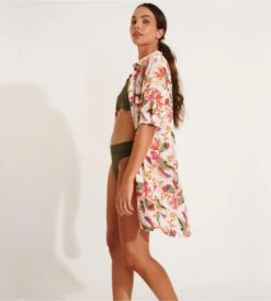 Chemise à Manches Longues Voil Barberia Ecru 12 Chemise à Manches Longues Voil Barberia Ecru -Lingerie Sipp voilbarberia chemise ml bout ecru ziu11 4