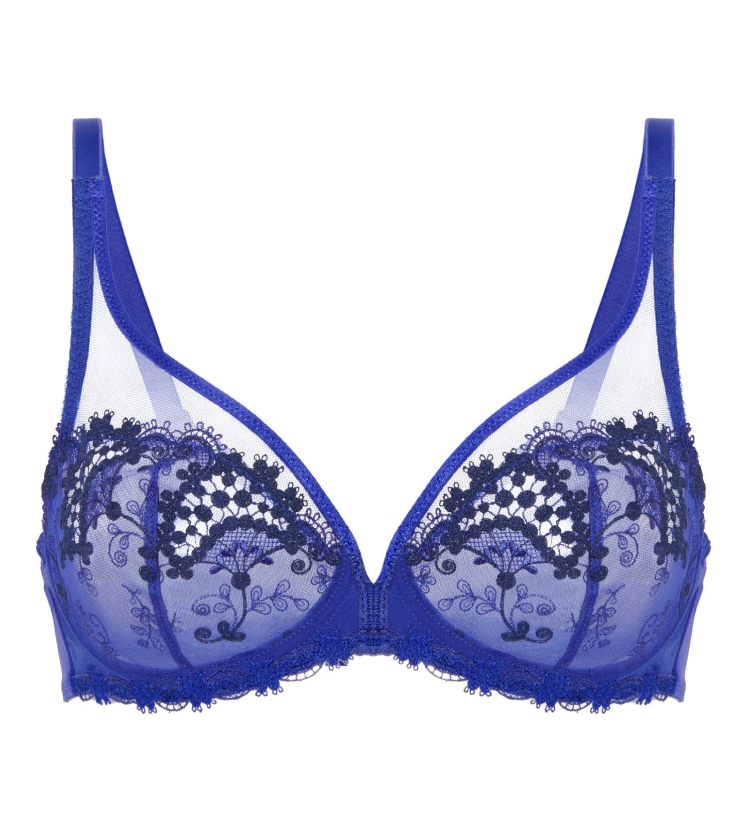 Simone Perele Soutien Gorge Décolleté Plongeant Wish Bleu Électrique 4 Simone Perele Soutien Gorge Décolleté Plongeant Wish Bleu Électrique – Image 2