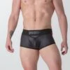 Boxer Effet Cuir Night Universe Noir