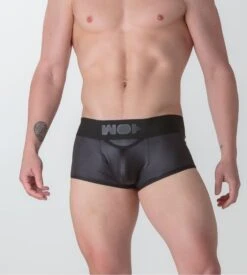 Boxer Effet Cuir Night Universe Noir