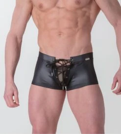 Boxer à Lacets Night Universe Noir