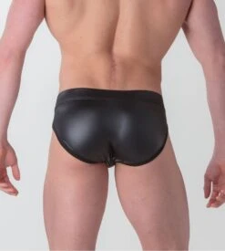 Slip Mini à Lacets Night Universe Noir -Lingerie Sipp woh night universe mini noir 2