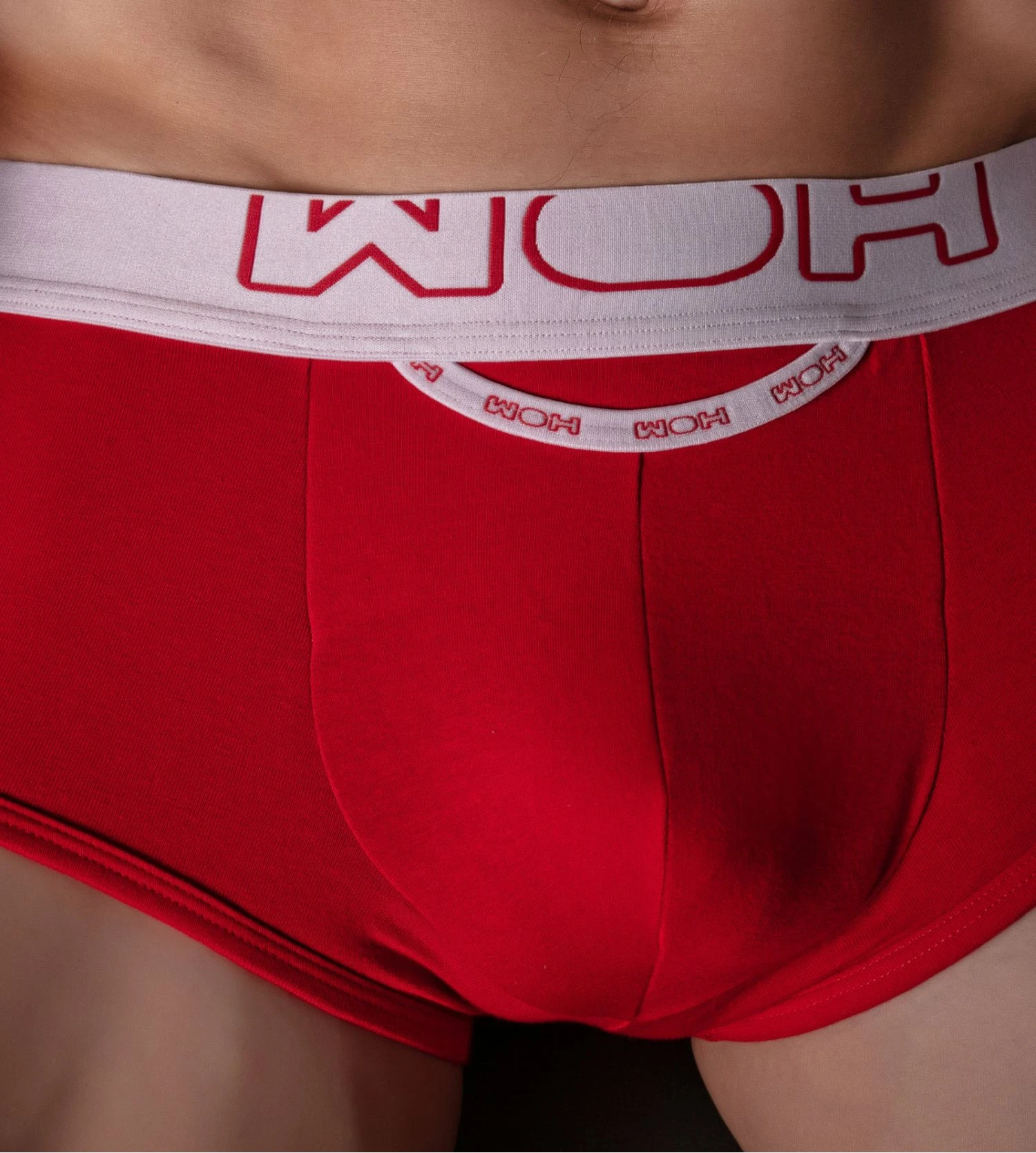 Boxer Homme WOH Rouge Sexy Fun – Sous-vêtement Coton avec Ouverture Horizontale HO1 7 Boxer Homme WOH Rouge Sexy Fun – Sous-vêtement Coton avec Ouverture Horizontale HO1 – Image 5