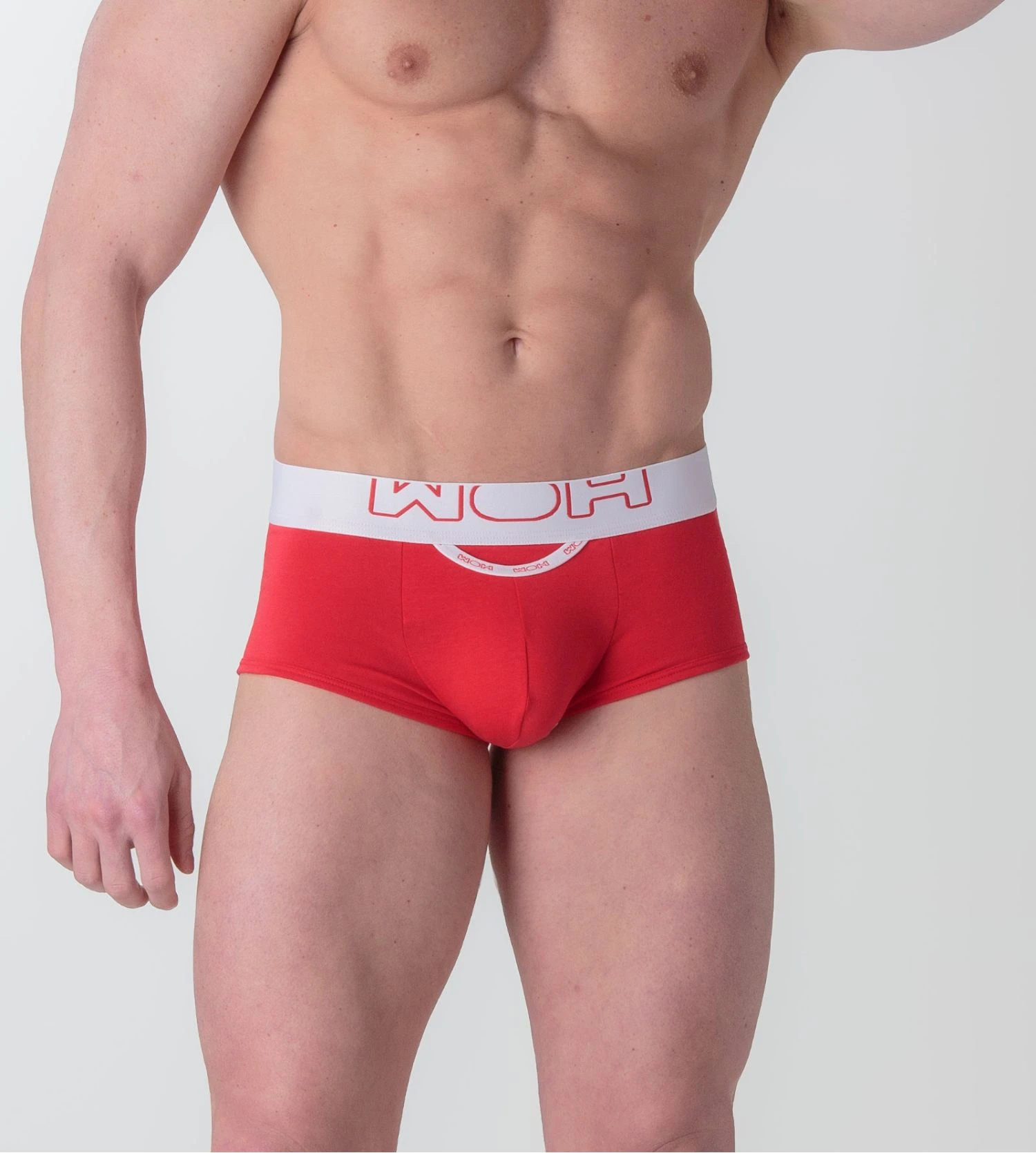 Boxer Homme WOH Rouge Sexy Fun – Sous-vêtement Coton avec Ouverture Horizontale HO1 3 Boxer Homme WOH Rouge Sexy Fun – Sous-vêtement Coton avec Ouverture Horizontale HO1