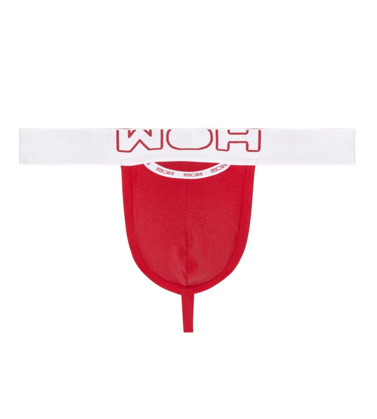 G-string Homme Sexy Fun Rouge WOH – Coton Doux avec Ouverture Horizontale HO1 4 G-string Homme Sexy Fun Rouge WOH – Coton Doux avec Ouverture Horizontale HO1 – Image 2