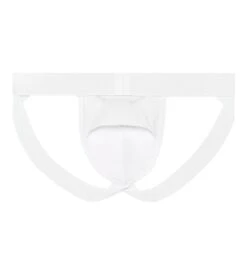 WOH White Sexy Fun - HO1 Horizontal Opening Cotton Jockstrap 16 WOH White Sexy Fun - HO1 Horizontal Opening Cotton Jockstrap -Lingerie Sipp woh sexy fun jockstrap blanc 6