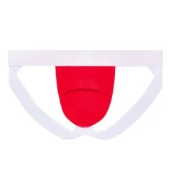 Jockstrap Homme WOH Sexy Fun Rouge – Sous-vêtement Sport & Glamour avec Ouverture HO1 -Lingerie Sipp woh sexy fun jockstrap rouge 6