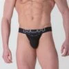 Tanga Homme Ceinture Large Sexy Fun Noir -Lingerie Sipp woh sexy fun tanga micro ceinture large noir