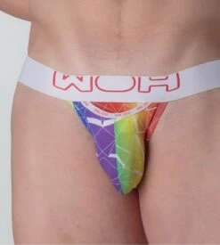 WOH Tanga Homme Sexy Fun Imprimé Multicolore – Coupe HO1 avec Ceinture Large Confort 12 WOH Tanga Homme Sexy Fun Imprimé Multicolore – Coupe HO1 avec Ceinture Large Confort -Lingerie Sipp woh sexy fun tanga micro h ceinture large multicolore 4