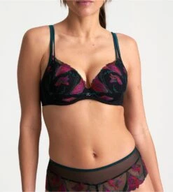 MARIE JO Soutien Gorge Coque Coeur Yoly Jewel Green -Lingerie Sipp yoly sg coque coeur jewel green 5